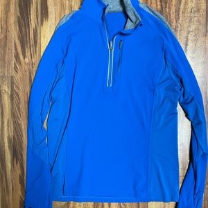 Men Lululemon 1/4 Zip Shirt sz L